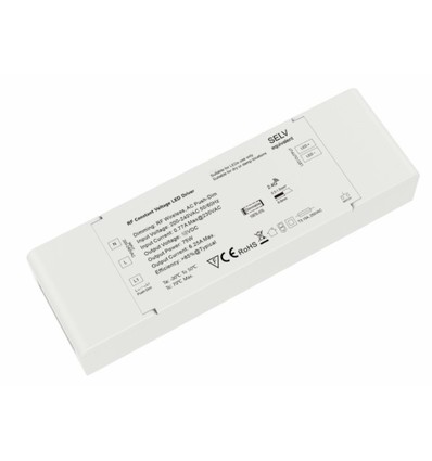75W / 24V DC dimbar rWave strömförsörjning - 3.125A, RF, push-dim