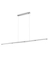 36W LED designer pendellampa i krom - 182cm, 2700lm, 4000K, IP20