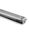 150cm 44W T8 vattentät komplett LED-armatur - IP65, 6400K, 2x22W, kallvit