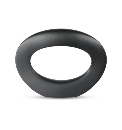 10W LED Vägglampa 4000K - Svart hus