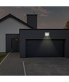 30W LED strålkastare med sensor, Samsung LED - IP65, vit, 6400K