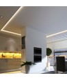 12W/m LED-strip - Samsung Chip, 12V, 6500K, IP20, 5m/rulle