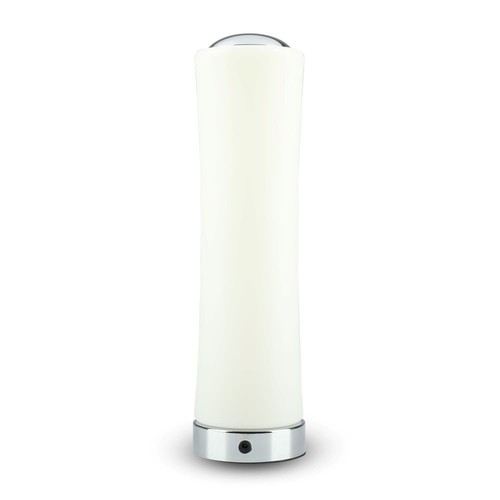 18W LED designer bordslampa - Touch dimbar, 1200lm, 3000K, krom finish