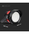 500W LED Sports strålkastare, 135lm/W - Samsung LED chip, Meanwell driver, IP65, dimbar, 5000K