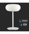 25W LED designer bordslampa med touch dimring - 3000K, 2550lm, IP20, modern design