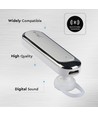 Bluetooth headset med mikrofon, vit - 170mAh batteri, 10-12 timars speltid, in-ear design