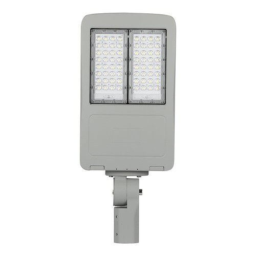 120W LED gatubelysning med Samsung chip - 140lm/W, dimbar Inventronics driver, IP66, grått hölje