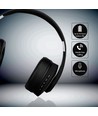 Trådlösa Bluetooth-hörlurar, svart - 12 timmars speltid, hopfällbar