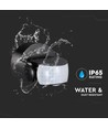 Infraröd rörelsesensor - IP65 utomhus, svart, 180°/360° detektering, max 600W LED