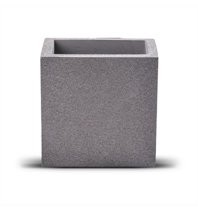 G9 kvadratisk betong vägglampa - Ljusgrå, IP20 inomhus, utan ljuskälla