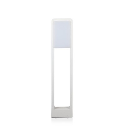 10W LED trädgårdslampa, vit - Samsung LED chip, IP65, 6400K, 80cm hög