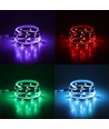 10m 4,8W/m RGB strip-set - 12V DC, IP20, inkl. fjärrkontroll och strömförsörjning (2x5m)