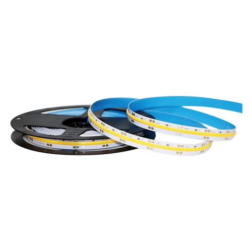 5m 12W/m COB-LED strip, RA90 - 24V, IP20, 512 LED per meter, COB LED