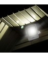 20W LED strålkastare med sensor, Samsung LED chip - 4000K, vit, IP65, PIR sensor, utomhus