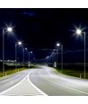 30W LED gatubelysning - Samsung LED-chip, IP65, 100lm/W, grå aluminium