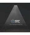 150W LED gatubelysning med Samsung chip och sensor - 135lm/W, IP65, 6500K, grå, justerbar vinkel