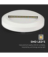 2W rund LED trappspot - Vit, 4000K, IP65, inomhus och utomhus