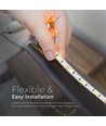 5m 11W/m LED strip - 12V, IP20, 60 LED per meter, 4000K, SMD 5050