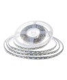 5m 8W/m stänksäker LED strip - 24V, IP65, 120 LED per meter, 6500K