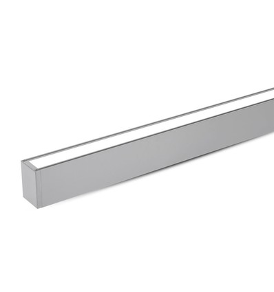 120cm 40W LED ljusskena, silver, Samsung - UGR19, 1-10V dimbar