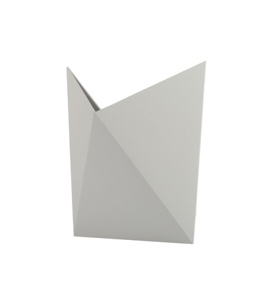 5W vägglampa, grå - IP65, 4000K, aluminium, 120° spridning, inkl. ljuskälla
