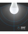 B22 8,5W LED lampa - A60, 806lm, ersätter 60W