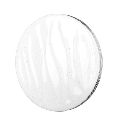 40W LED designer taklampa - 4000lm, 3-i-1 CCT, dimbar med fjärrkontroll, Ø39,5cm, Wave cover