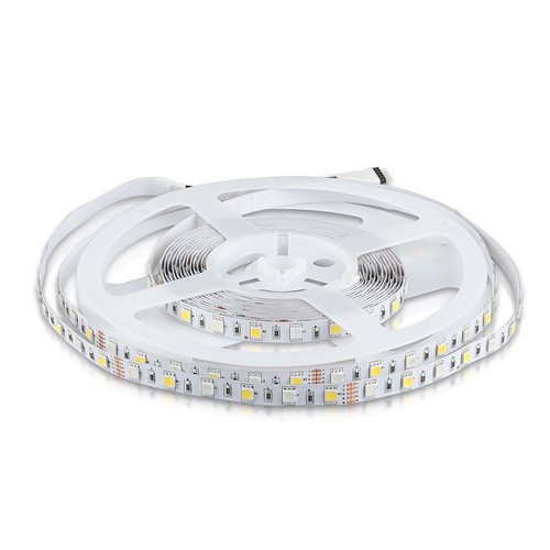 5m 13W/m COB-LED strip, RA90 - 24V, IP20, 512 LED per meter, 3000K