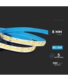 5m 10W/m COB-LED strip, 6500K - 24V, IP20, 280 LED per meter, COB LED