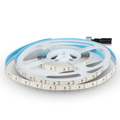 5m 12W/m LED strip, Samsung LED chip - 12V, 120 LED per meter, IP20, 10mm bredd