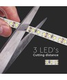 5m 12W/m LED strip, Samsung LED chip - 12V, 120 LED per meter, IP20, 10mm bredd