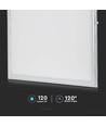 60x60 LED panel, 29W - 137lm/W, 6400K, vit ram, IP20 inomhus