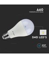 E27 8,5W LED lampa - A60, 806lm, ersätter 60W, 3-pack