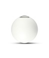 4W vit LED vägglampa - IP65, 3000K, rund, utomhus, inkl. ljuskälla