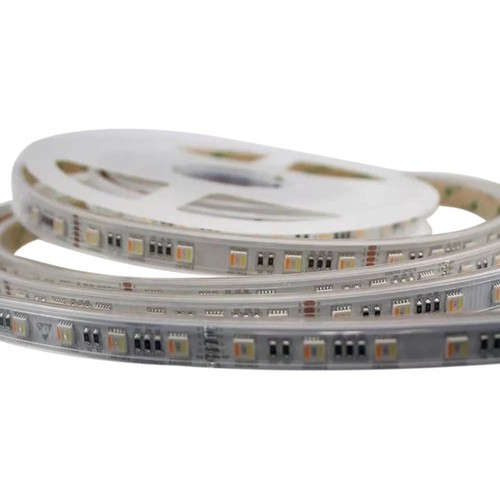 5m RGB+CCT 24W/m LED strip - RGB+2700-6500K, IP65, 24V