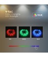 5m RGB+CCT 24W/m LED strip - RGB+2700-6500K, IP65, 24V