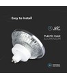 GU10 12W dimbar AR111 LED lampa - RA90, 6400K, 40 grader, 1031lm