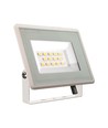 10W LED strålkastare, vit - IP65, 750lm, 4000K, utomhus