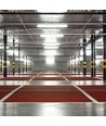 120cm 36W vattentät komplett LED armatur med nödljus - Samsung LED chip, 120lm/W, IP65, 4000K, 3 timmars batteridrift