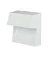 3W LED vägglampa för trappor - IP65, vit, 15,4x15,1 cm, infälld spot för trappsteg