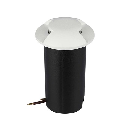 1W LED markspot - 6400K, vit, 12V