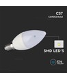 E14 2,9W LED kronljus - 6500K, ersätter 25W, SMD LED