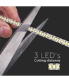 5m 20W/m LED strip, 2000lm/m - 12V, 240 LED per meter, IP20, 4000K-4500K
