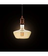 E27 8W LED filament lampa - Amber glas, 620lm, 1800K, 300° ljusspridning