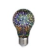 E27 3W LED-lampa - A60, 3D stjärneffekt