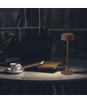 Uppladdningsbar LED bordslampa inne/ute - Cortenfärgad, touch-dimbar, IP54