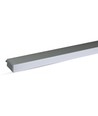 120cm 40W LED linjär armatur med Samsung chip - Silver, 6400K, 120°, inkl. vajerupphäng