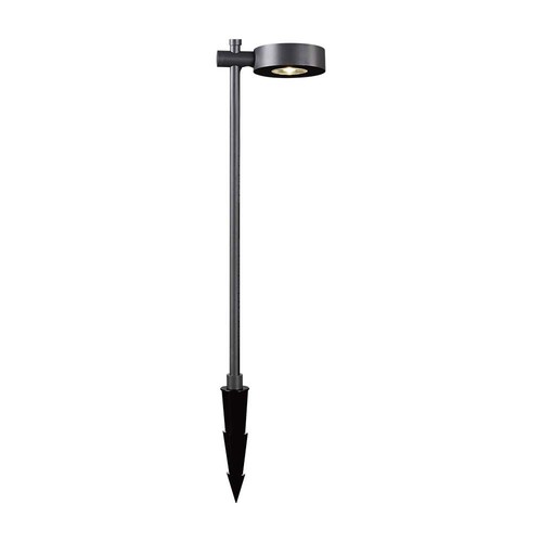 6W LED trädgårdslampa, svart - IP54, 3000K, RA90, inkl. ljuskälla
