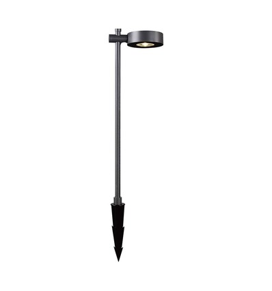 6W LED trädgårdslampa, svart - IP54, 3000K, RA90, inkl. ljuskälla