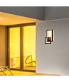 20W modern LED vägglampa - Cortenfärgad, 360°, 2400lm, IP20, 3000K, inkl. ljuskälla